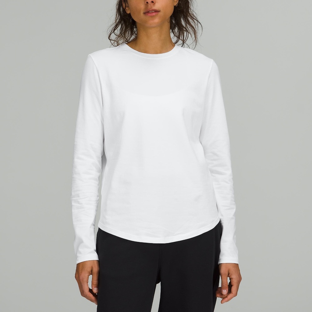 Lululemon, Love Long Sleeve Shirt, Delicate Mint, Size 6